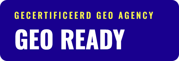 Gecertificeerd GEO agency: GEO Ready